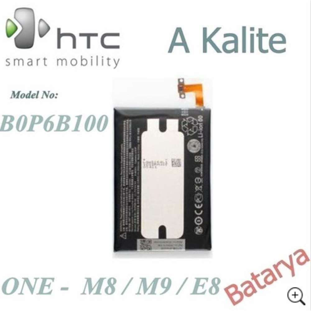 Htc M8 E8 A Kalite Batarya