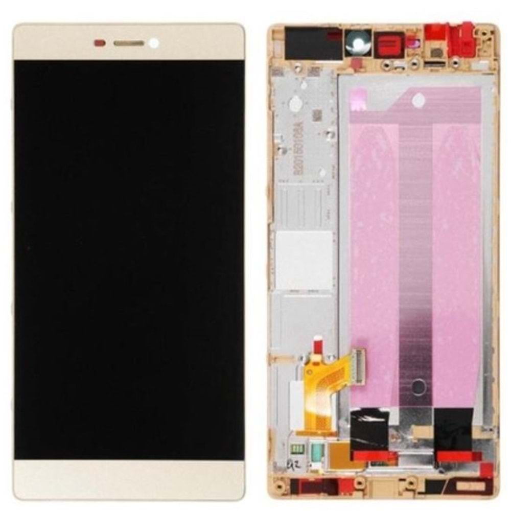 Huawei P8 Lcd Ekran Gold Çitalı