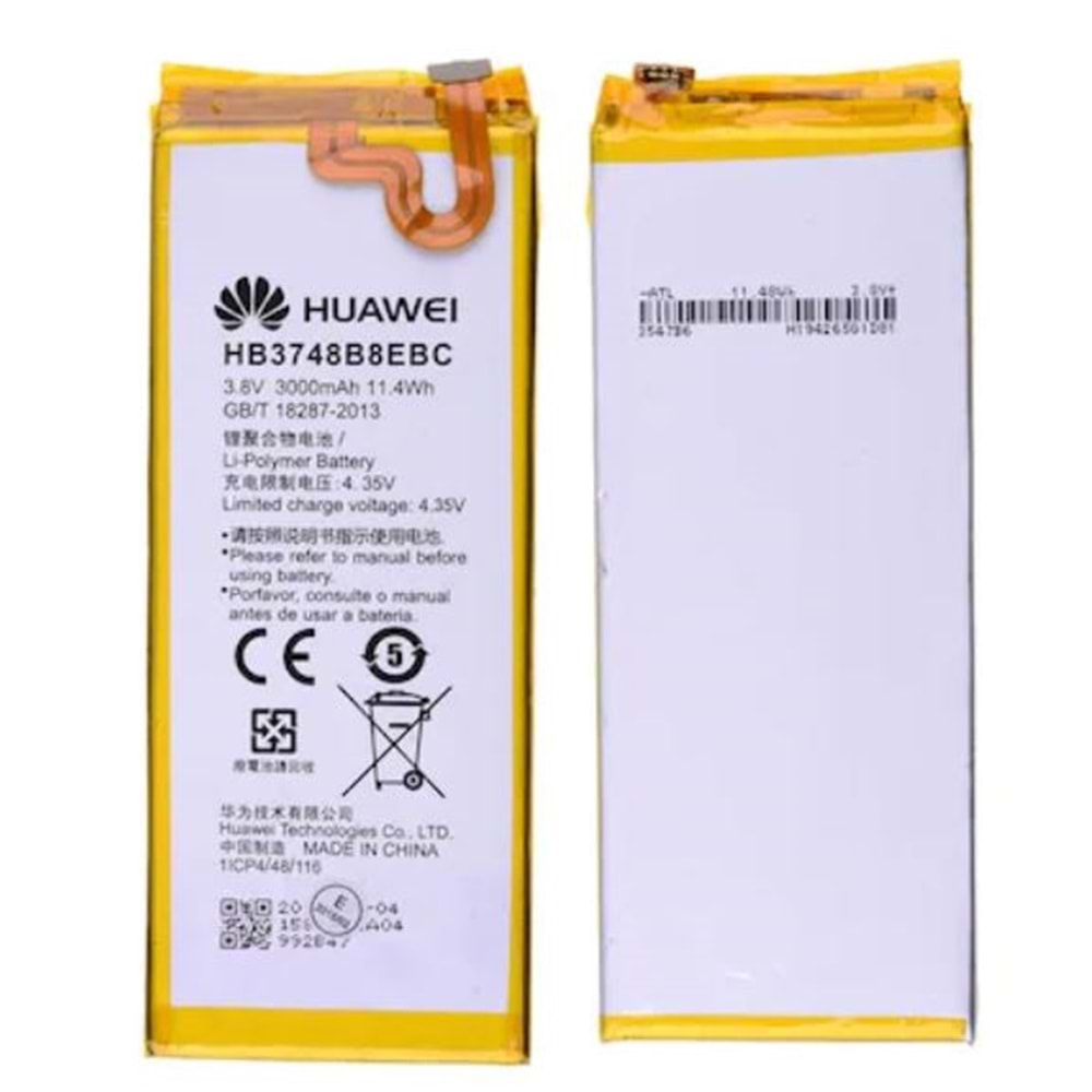 Huawei G7 Orjinal Batarya Hb3748B8Ebc