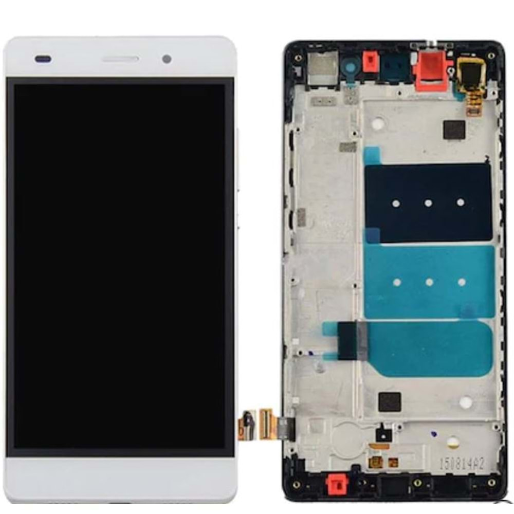 Huawei P8 Lite Lcd Ekran Beyaz Çıtalı