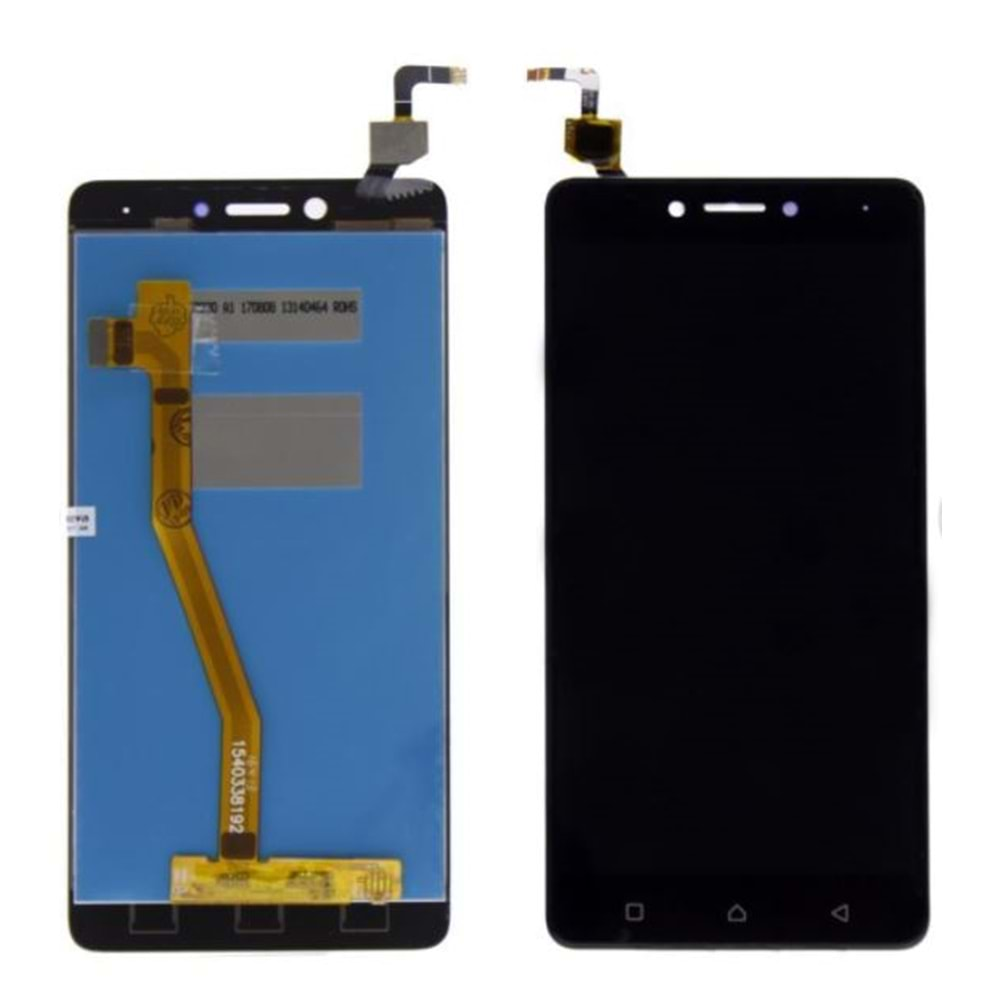 Lenovo K6 Note Lcd Ekran Siyah Çitasız (K53A48)