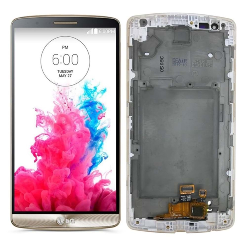 Lg G3 Mini Lcd Ekran Gold