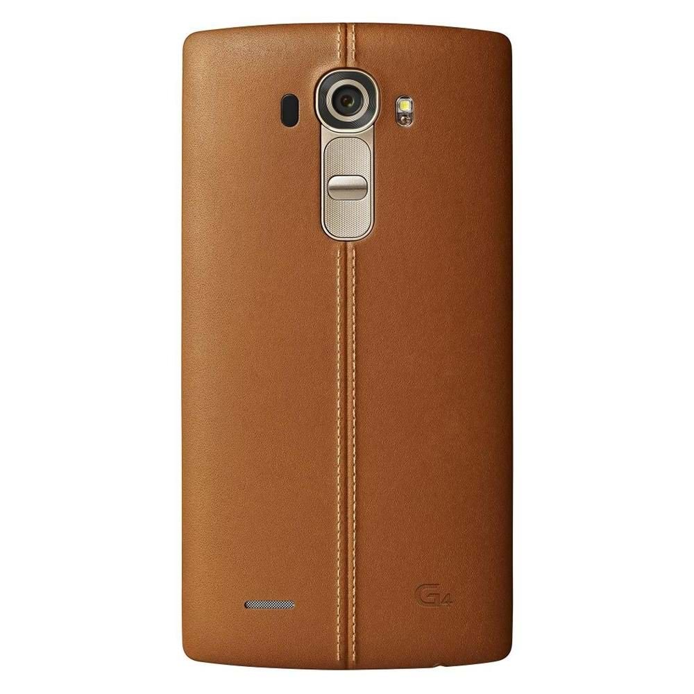 Lg G4 Arka Kapak Deri Kahverengi