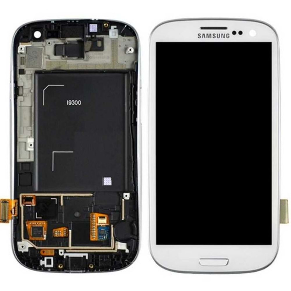 Samsung S3 Lcd Ekran Beyaz Revize