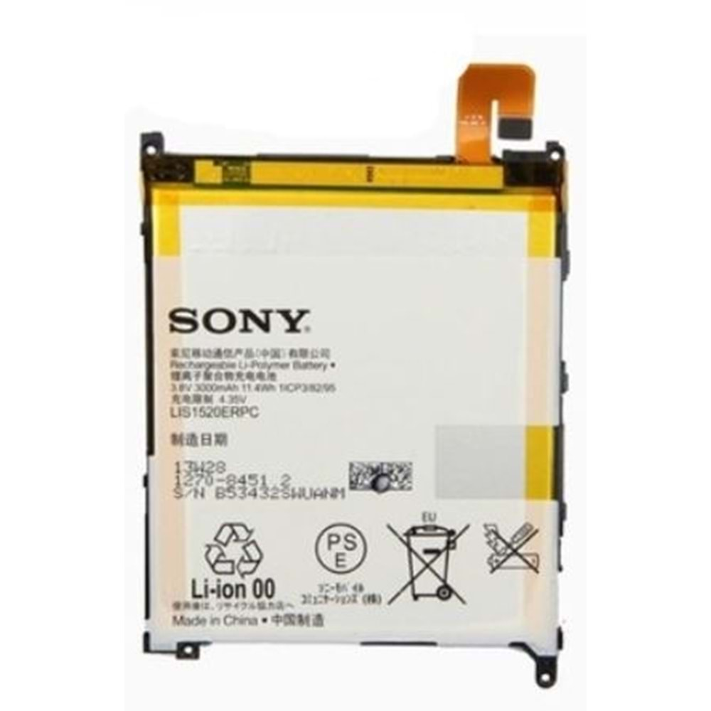 Sony Z Ultra Orjinal Batarya