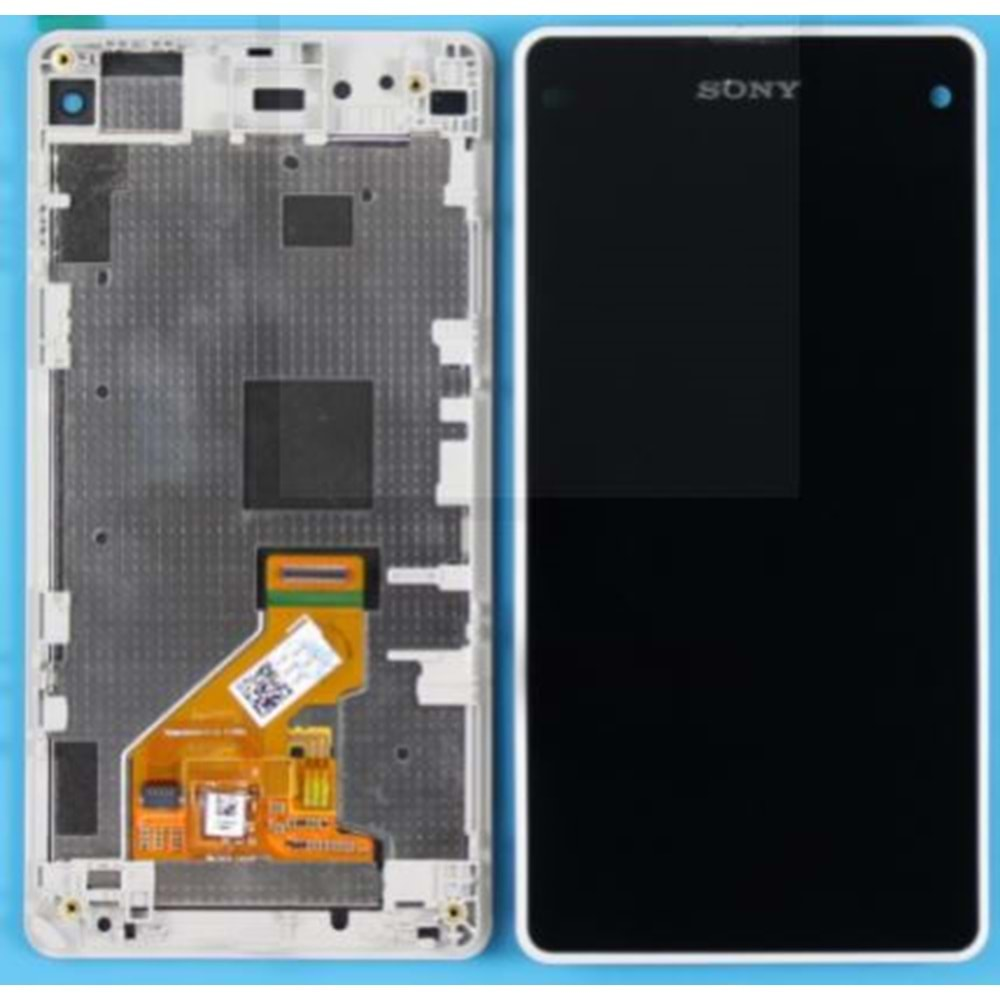 Sony Z1 Mini Lcd Ekran Beyaz