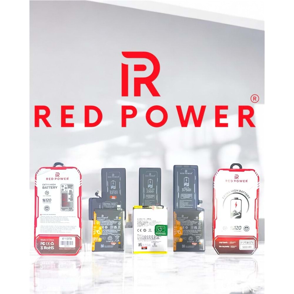 Red Power Xiaomi Redmi Note 9S Pil Batarya 5020 mAh BN55
