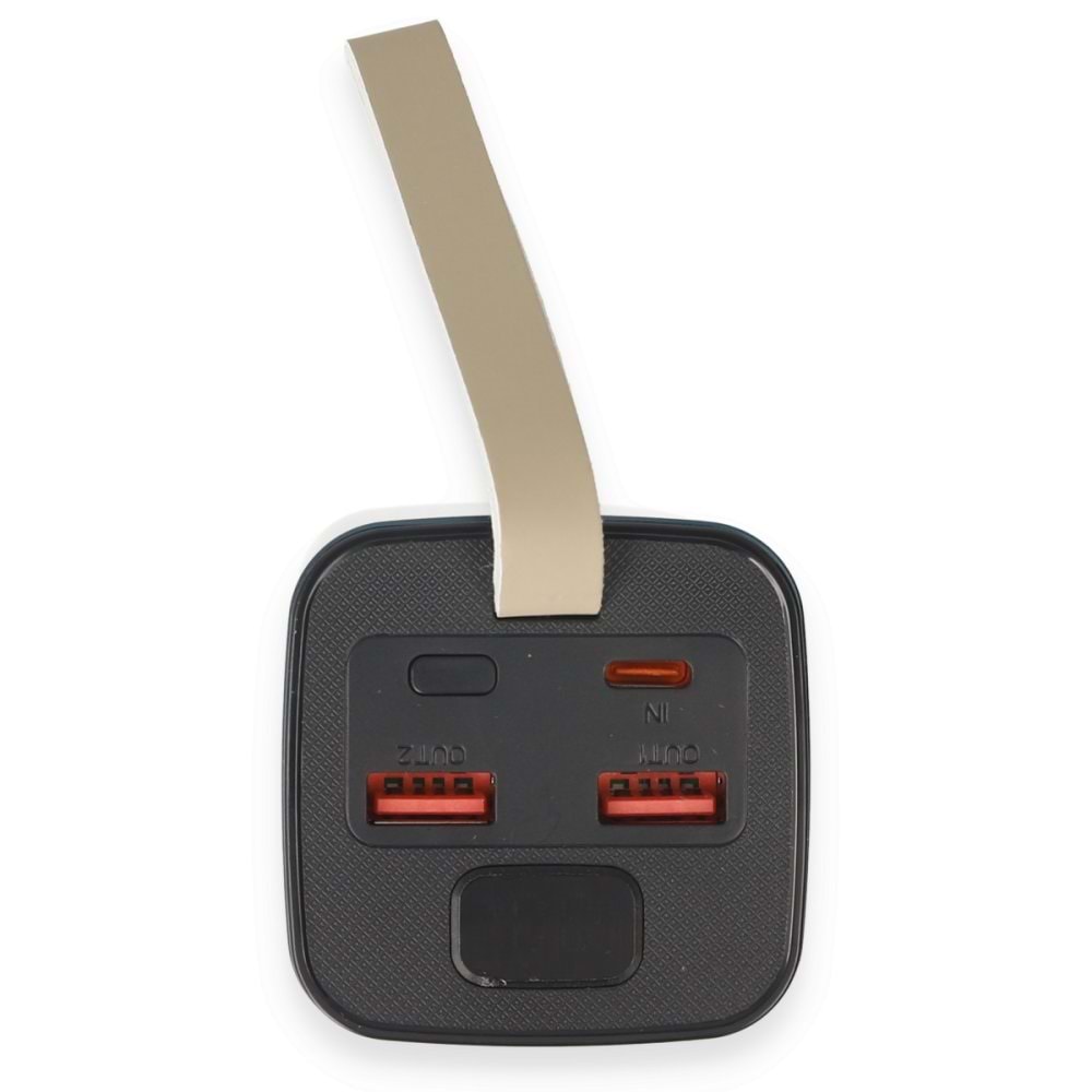 Yosonda A137 25.000 mAh PD 22.5W QC 3.0 Mini Powerbank-Gri