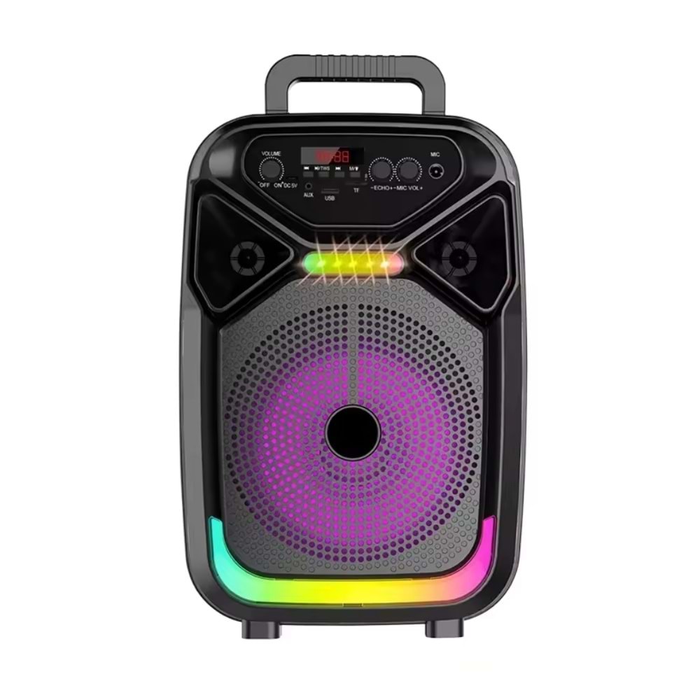 Concord Abs-8105 Bt/Sd/Usb Girişli Rgb Işıklı Mikrofonlu 8