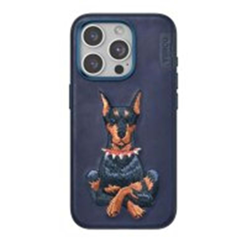 Venco iPhone 16 Pro Max Perma Desenli Kapak - Lacivert