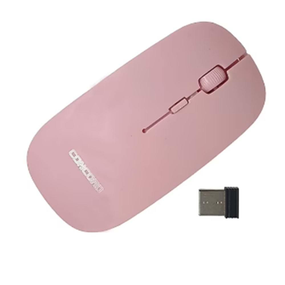 Concord C10 Kablosuz Mouse - Pembe