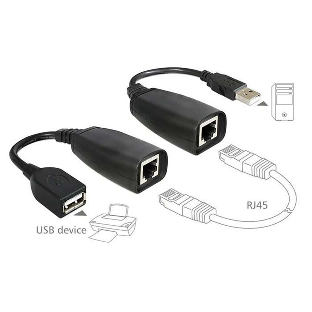 Concord C5605 Usb RJ45 Extension Adaptör