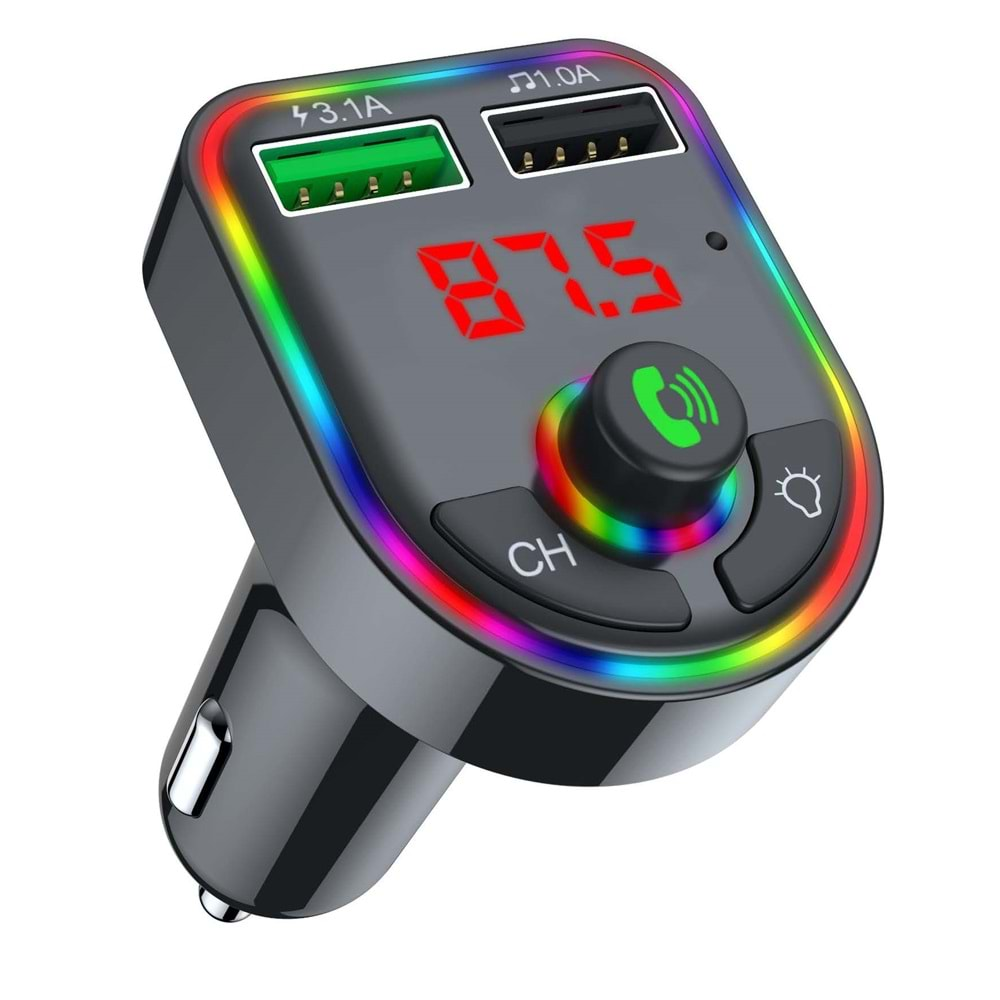 Concord C613 Rgb Işıklı Fm Transmitter