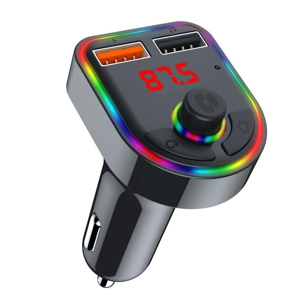 Concord C616 RGB Led 5.1V Fm Transmitter