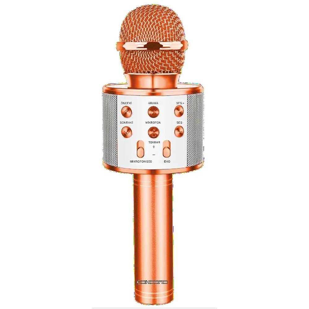 Concord C8501 Karaoke Mikrofon - Rose Gold