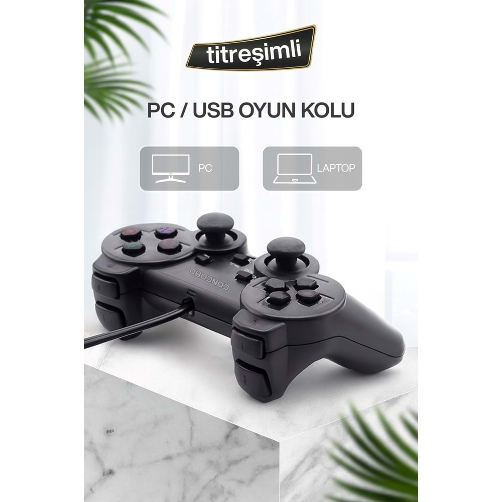 CONCORD C850 USB 2.0 Kablolu Pc Oyun Kolu