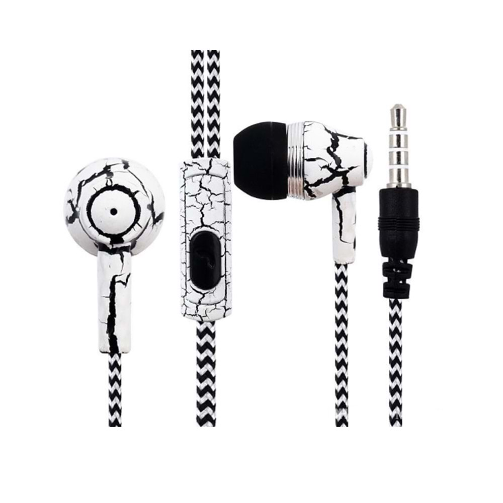 Concord C-913 Mic Earphone - Beyaz