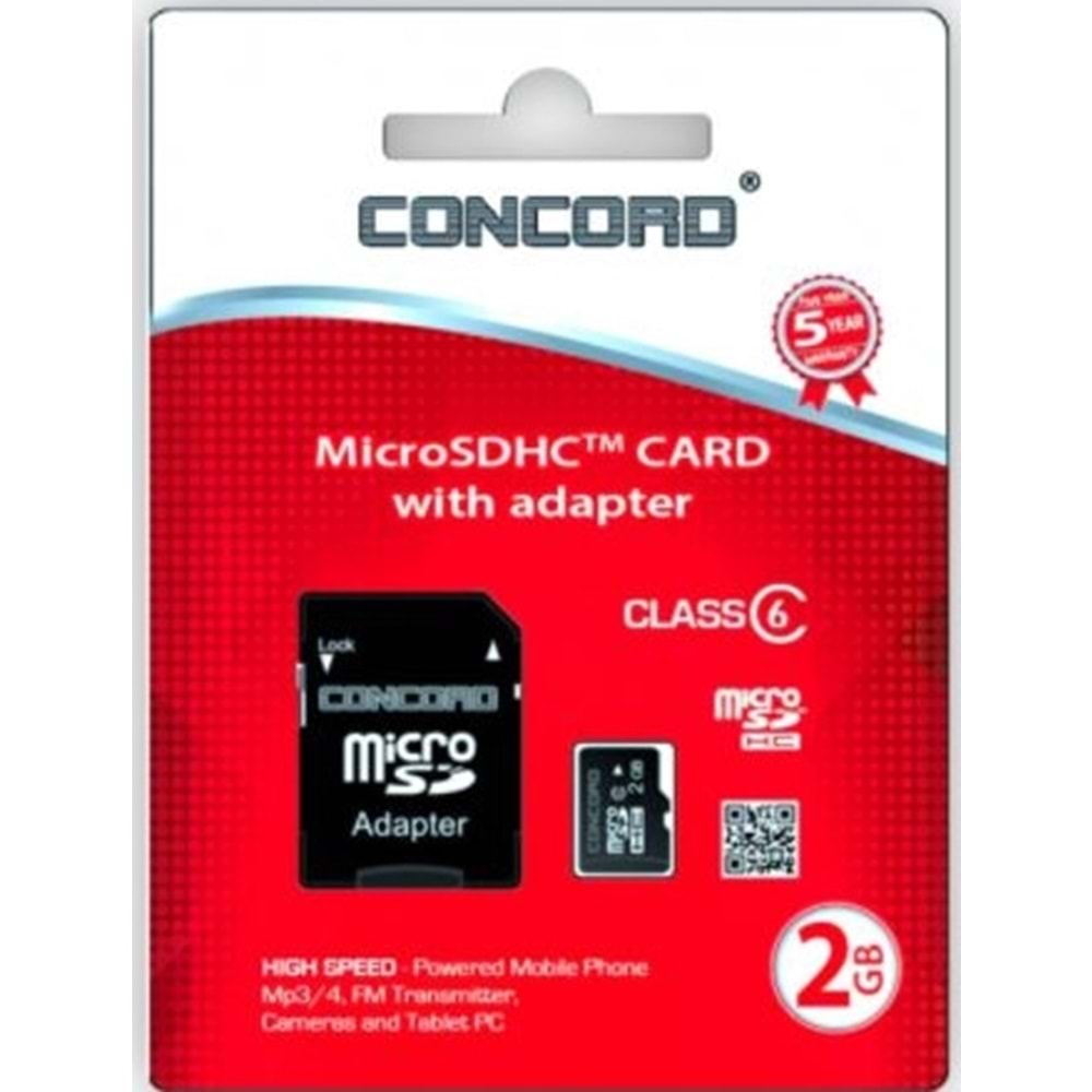 Concord 2 Gb Memory Card