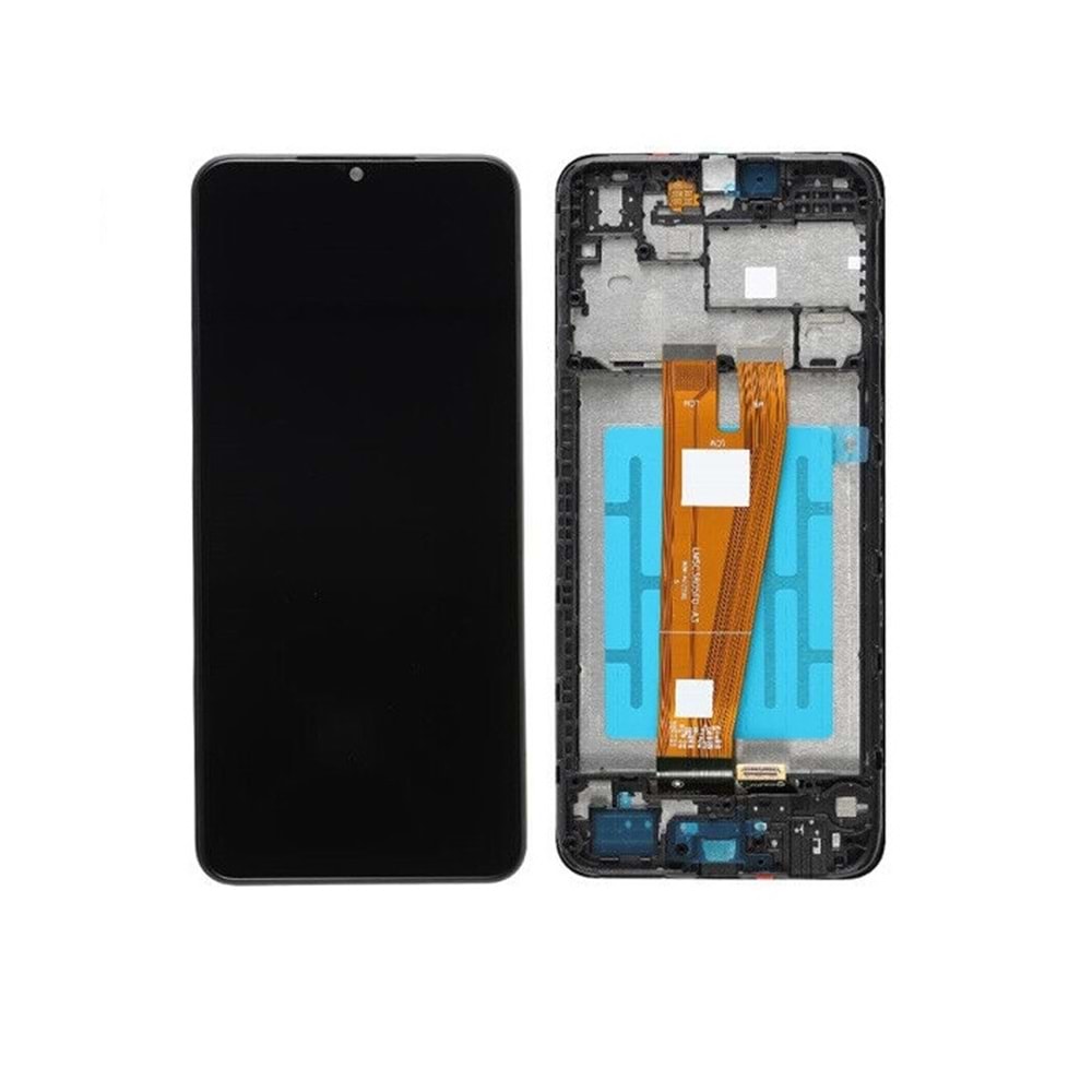 Samsung A045 A04 Lcd Ekran Çıtalı Servis Orjinal