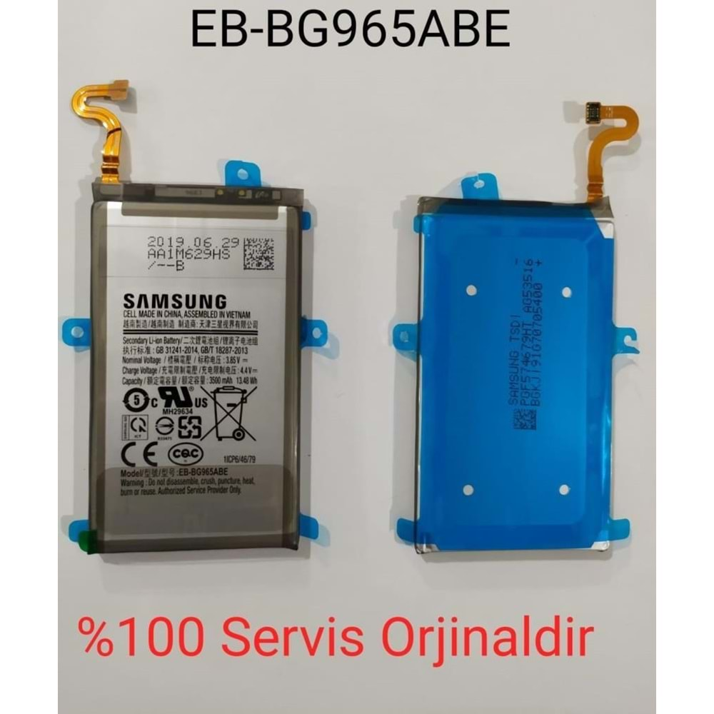 Samsung S9 Plus G965F Batarya Servis Orjinali