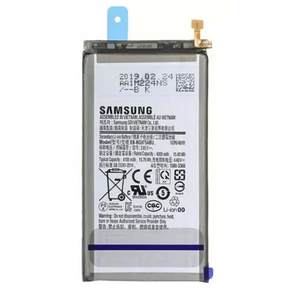 Samsung S10 Plus G975 Servis Orjinal Batarya