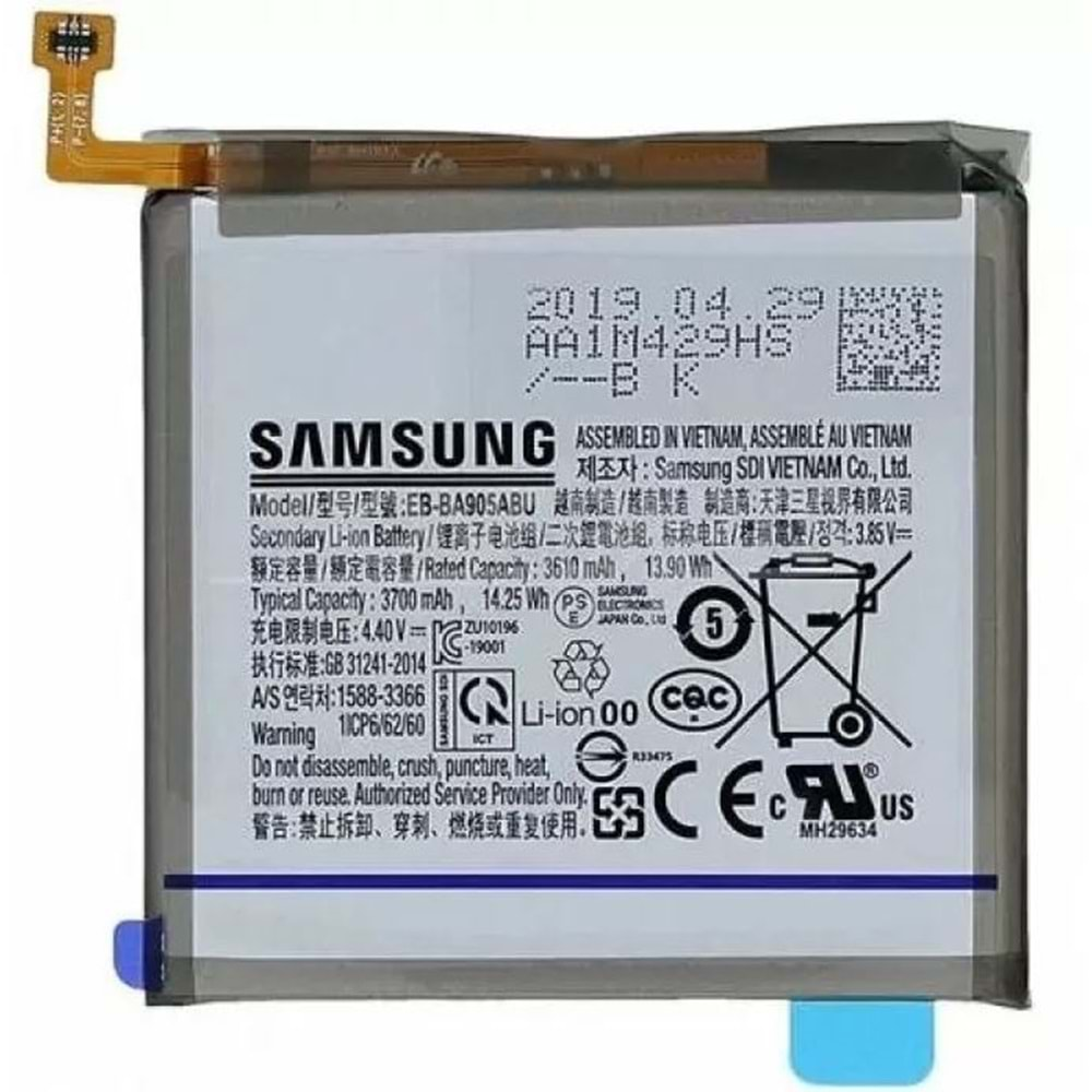 Samsung A80 A805F Batarya %100 Servis Orjinali