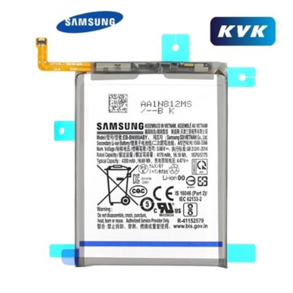 Samsung Note 20 Ultra Servis Orjinal Batarya Gh82-23333A