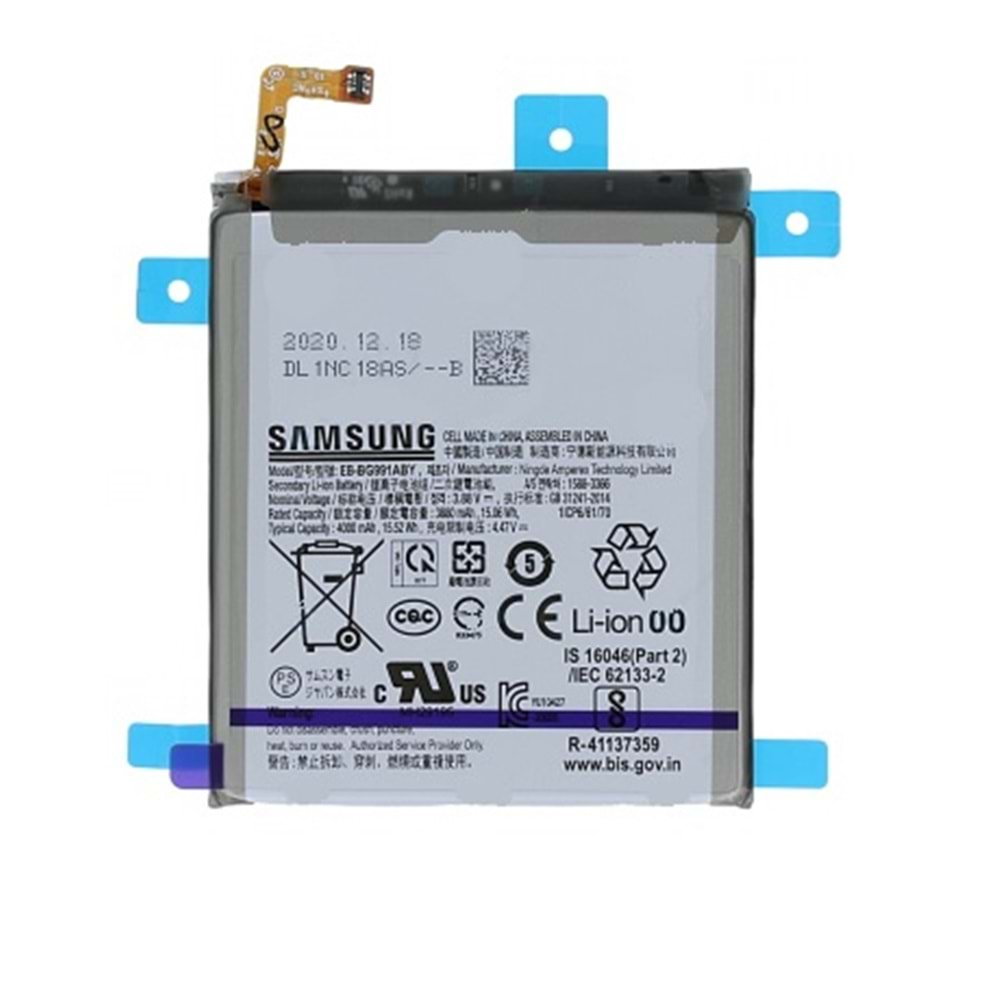 Samsung S21 G991 Batarya %100 Servis Orjinal Gh82-24537A