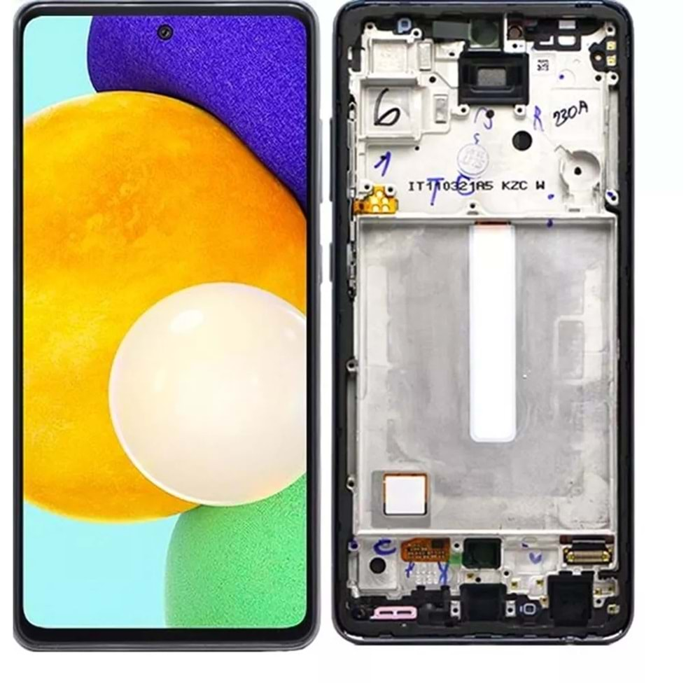 Samsung A52 Lcd Ekran %100 Servis Orjinal Siyah