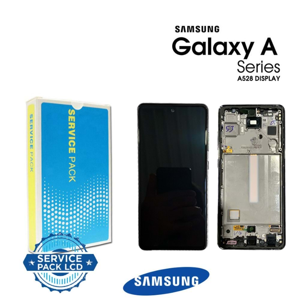 Samsung A52S Lcd Ekran Servis Violet (A528B)