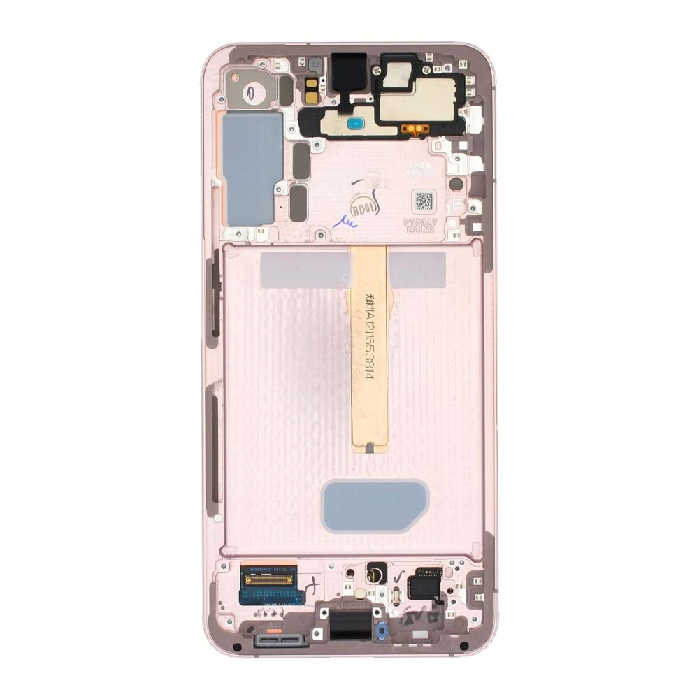 Samsung S22 Plus Lcd Ekran Servis Orjinali Pembe