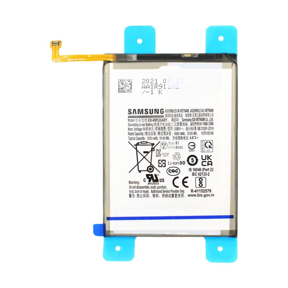 Samsung M33 5G Batarya Servis Orjinali