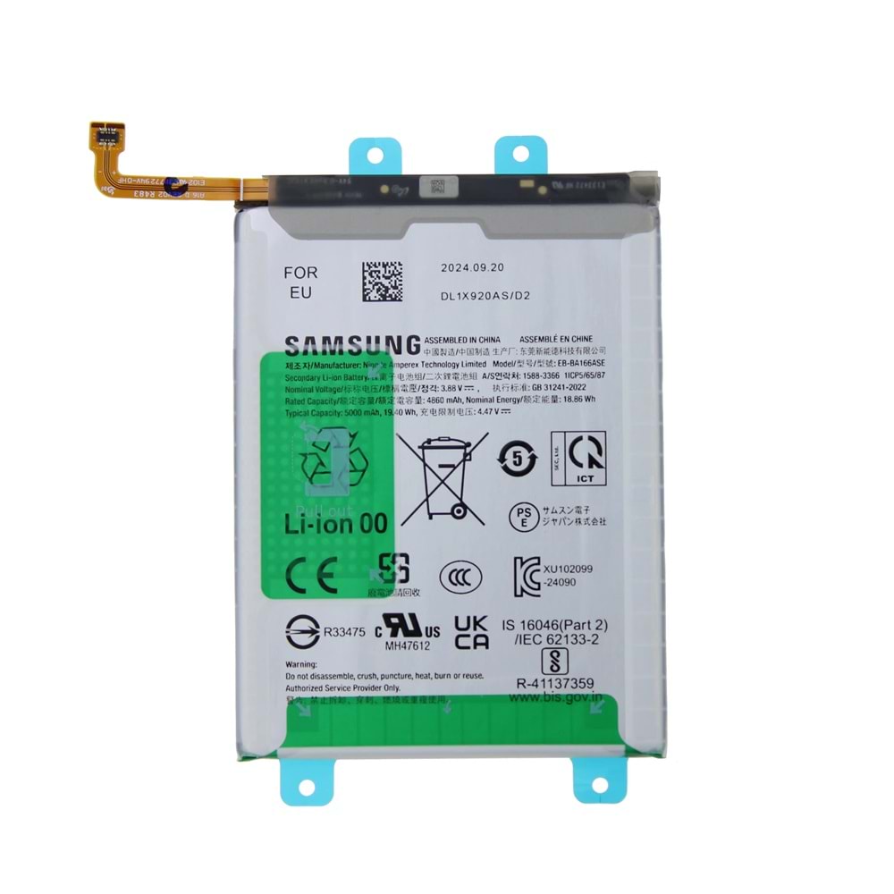 Samsung A166 A16/ A266 A26 Batarya Pil Servis Orjinali