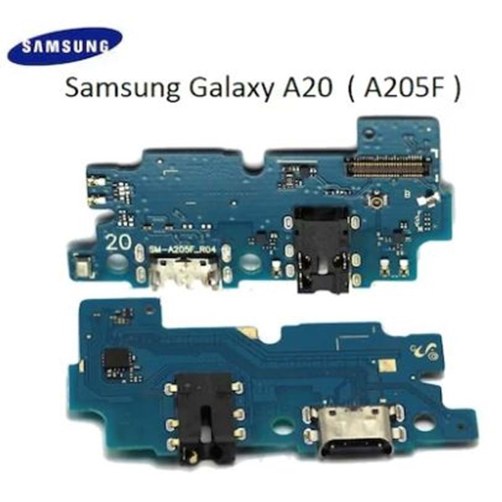 Samsung A205F A20 Şarj Bordu Servis