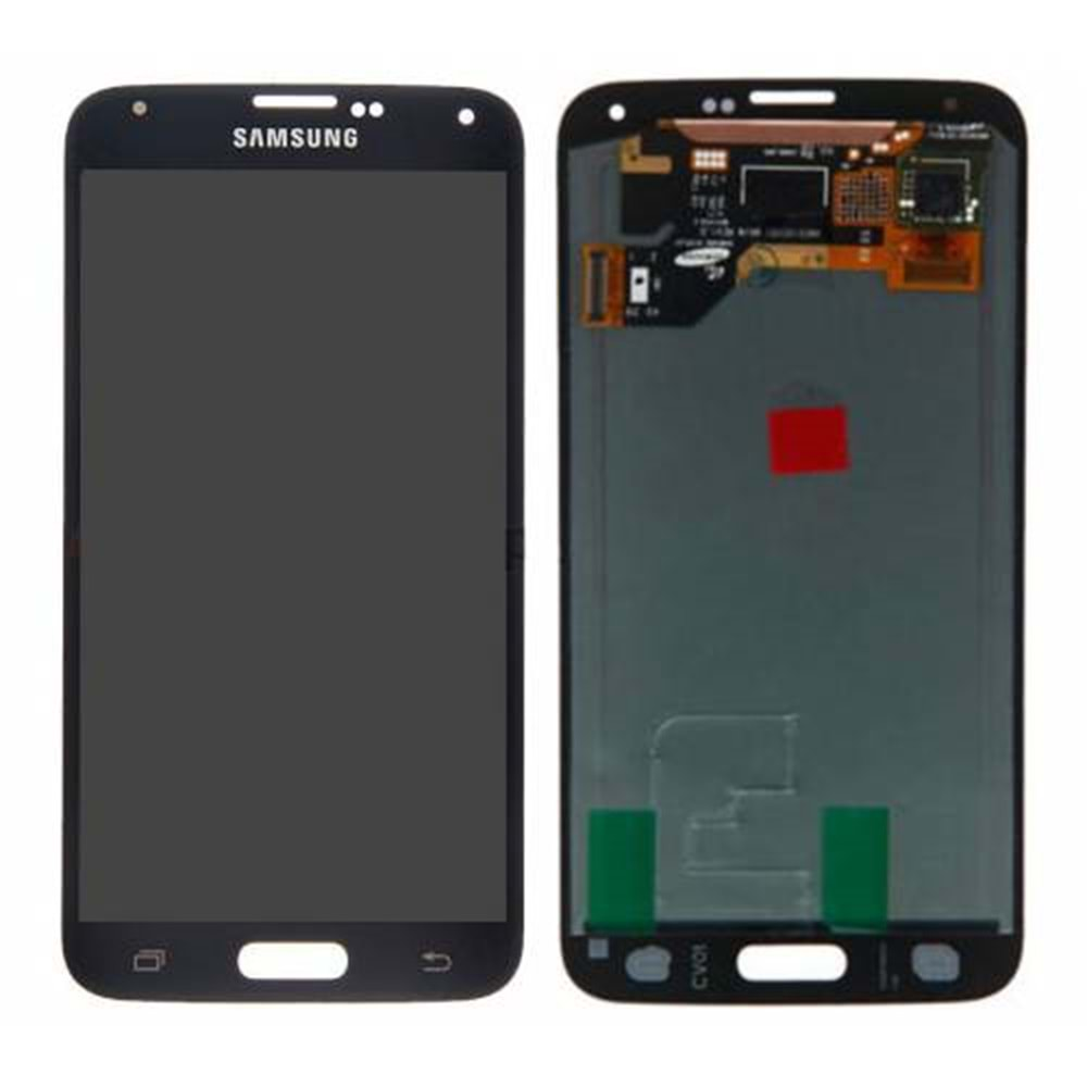 Samsung S5 G900F Lcd Ekran %100 Servis Orjinal Siyah