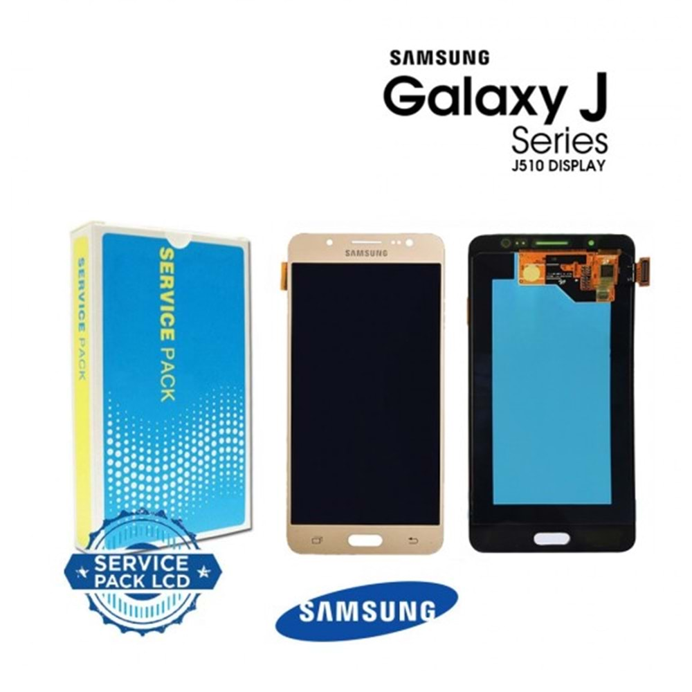 Samsung J5 2016 Lcd Ekran %100 Servis Orjinal Gold