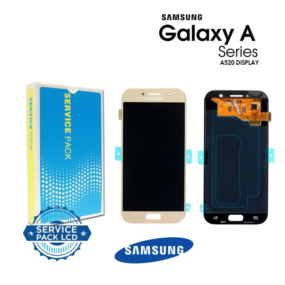 Samsung A5 2017 Lcd Ekran Servis Gold