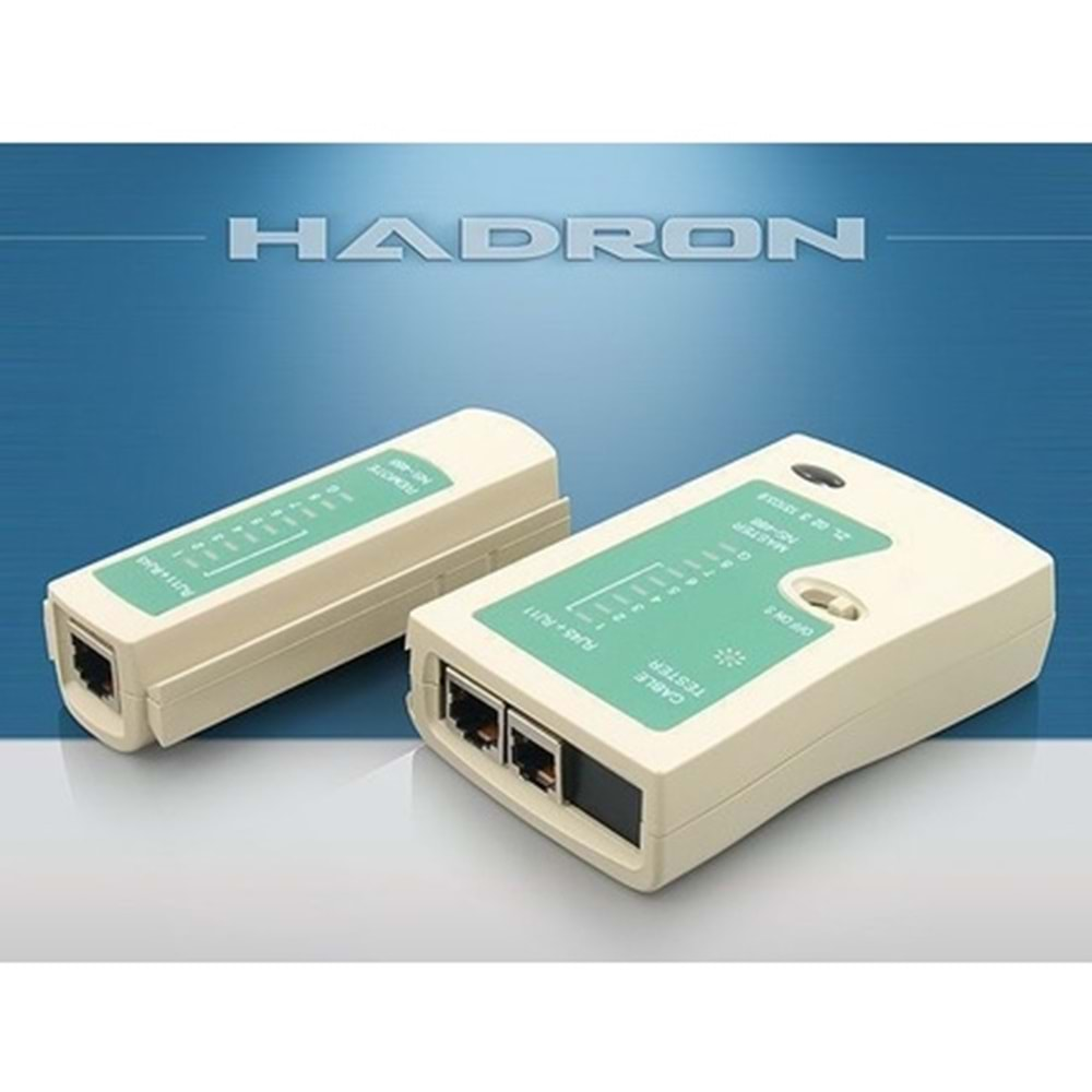 Hadron Hd251 Kablo Tester Rj 11- Rj45 Test Cihazı