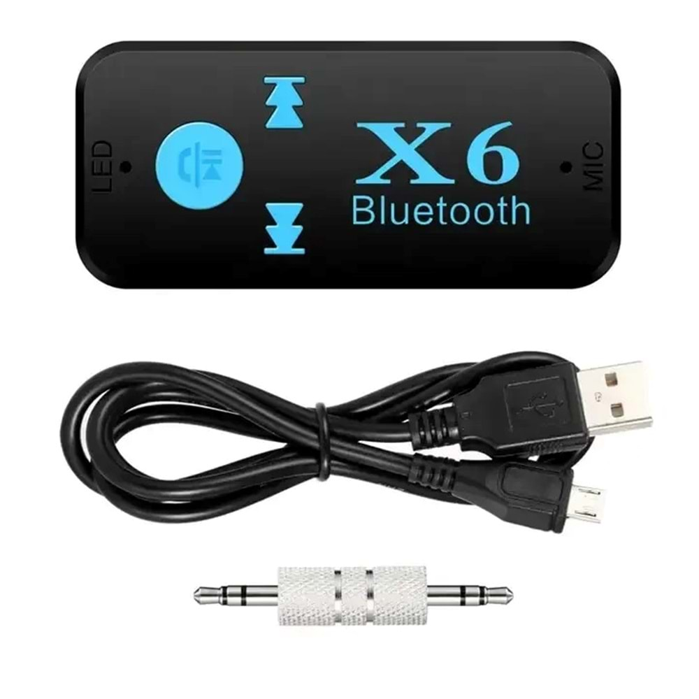 Hadron HD9004 Hafıza Kart Yuvalı Aux Araç Muzik Bluetooth Dongle