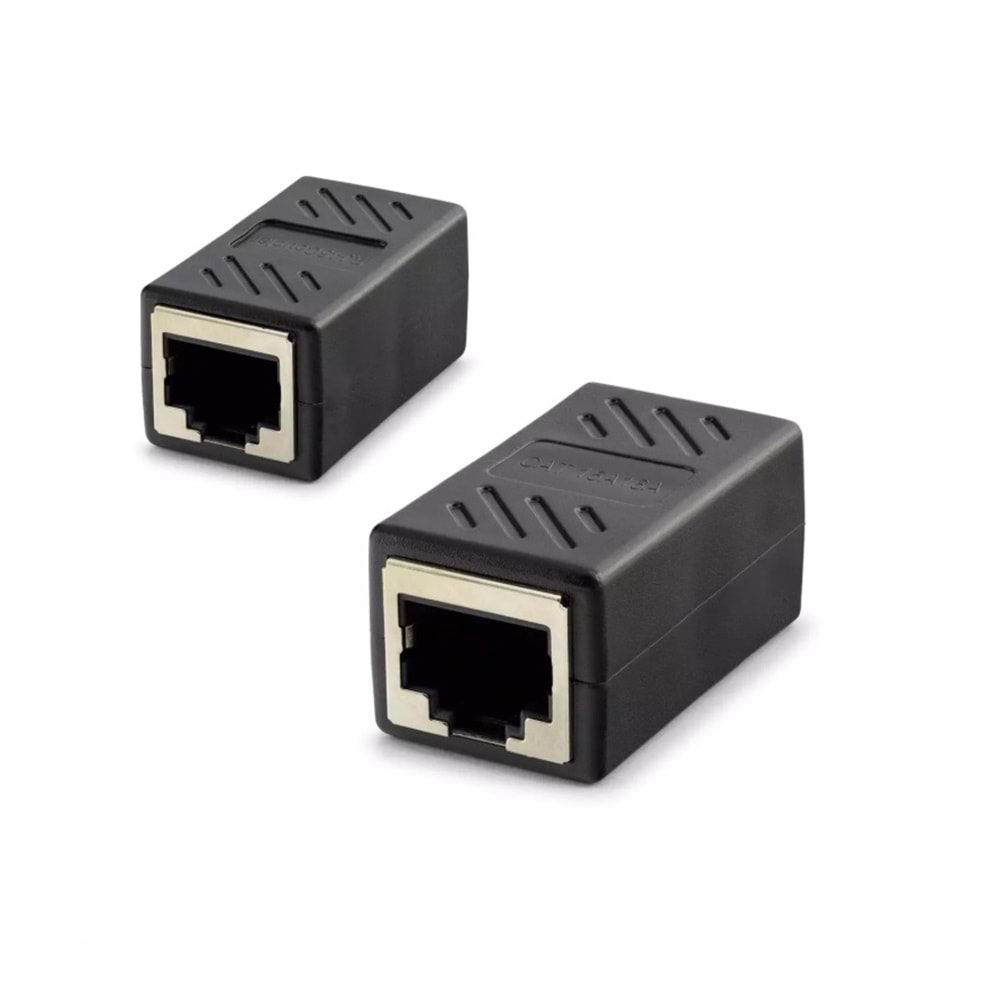 HADRON HDX5066 RJ45 Dişi - Dişi Uzatma Adaptörü - Siyah