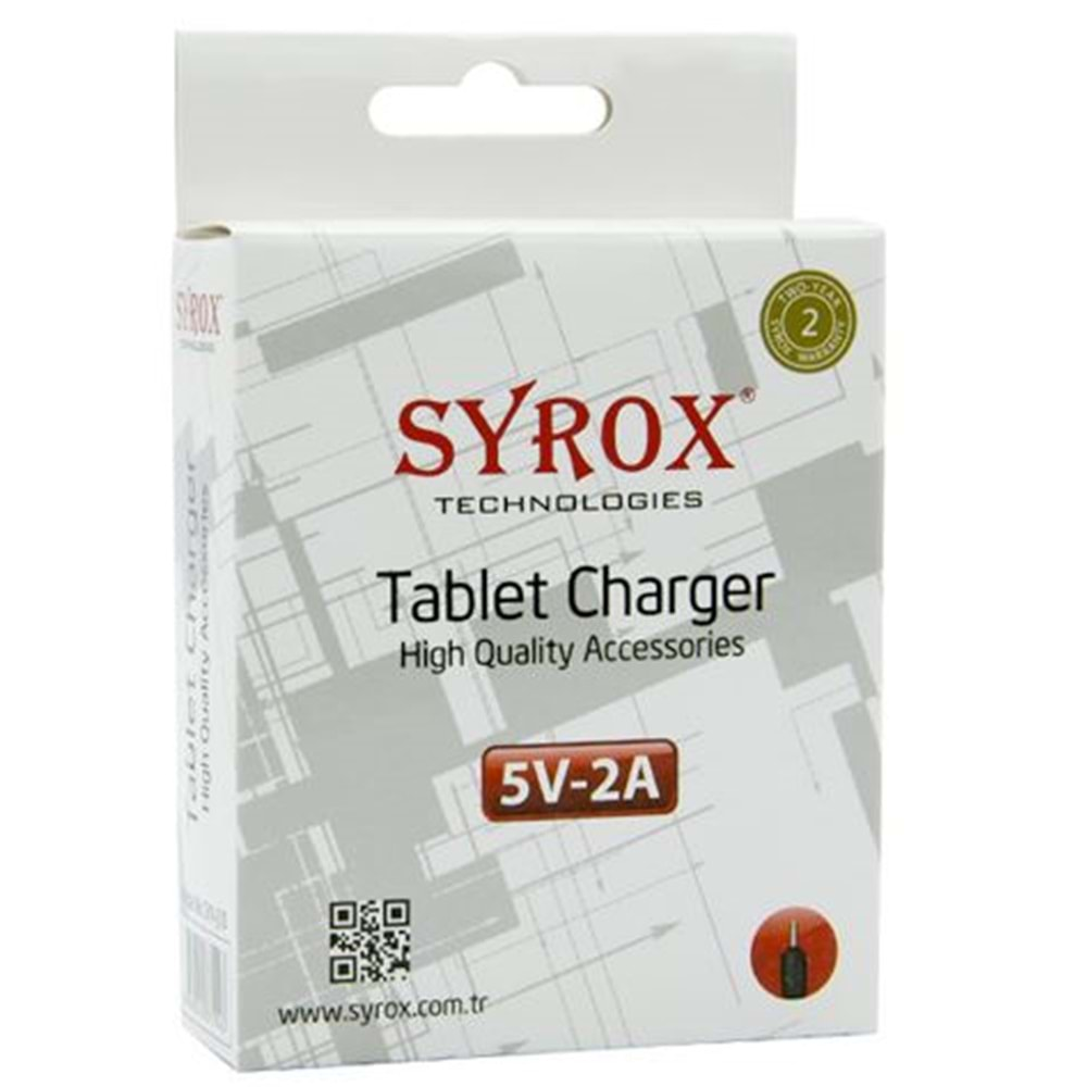 Syrox Tablet Şarj 5W 2.1 A İnce Uç J10