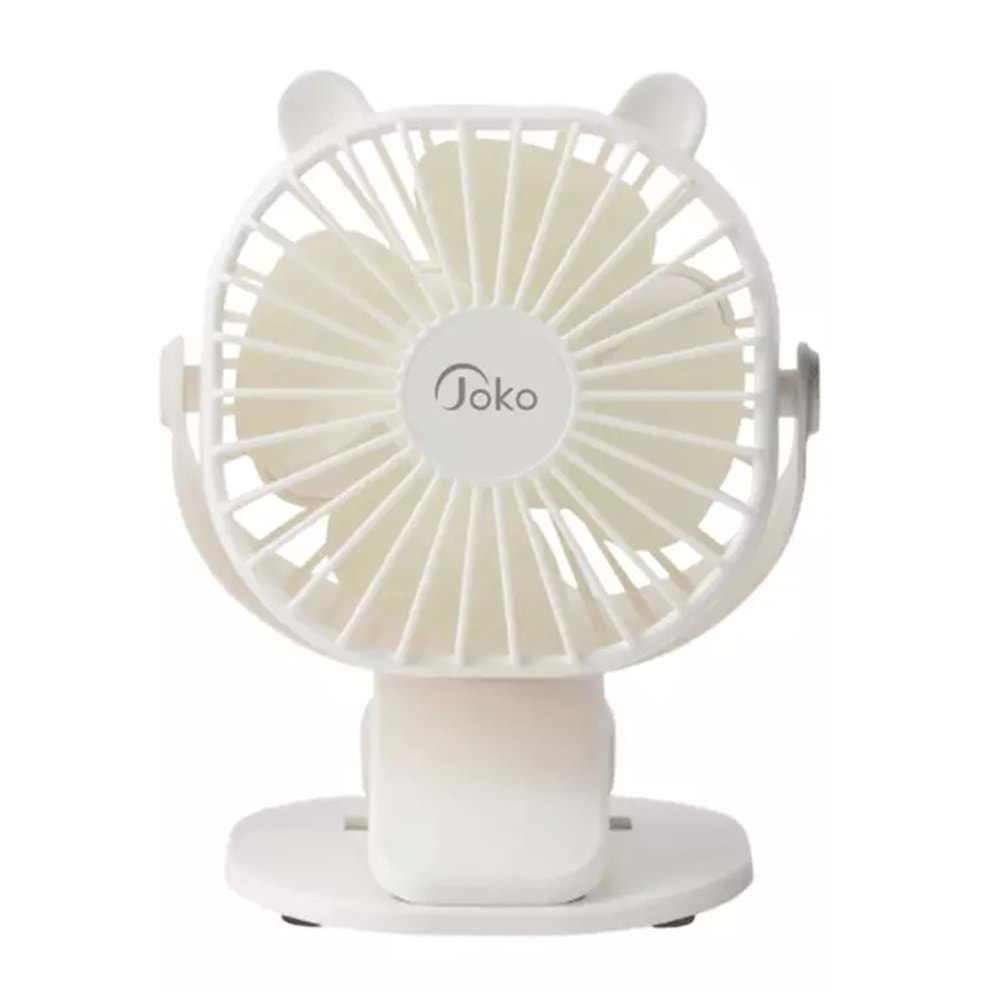 Joko JS03 Masaüstü Soğutma Fanı - Beyaz
