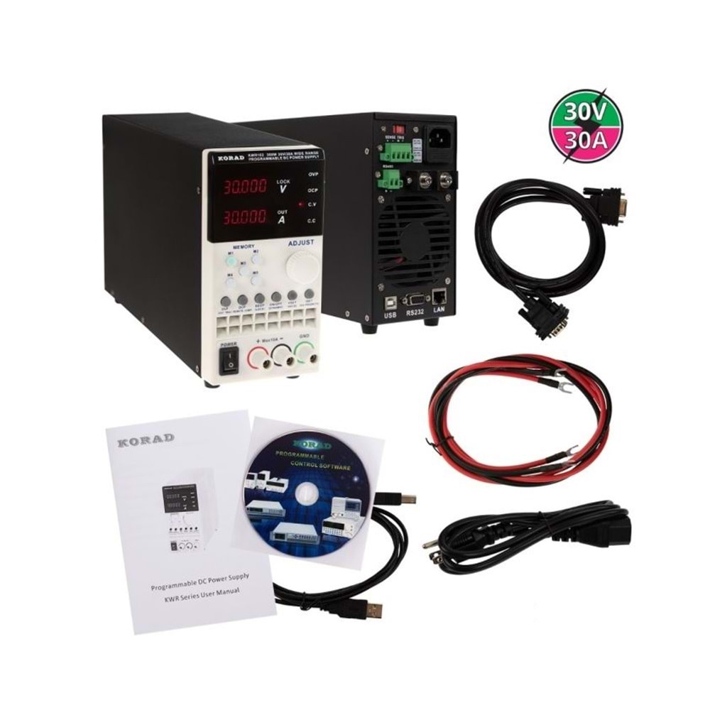 Korad Kwr102 30V 30A 300W Power Supply