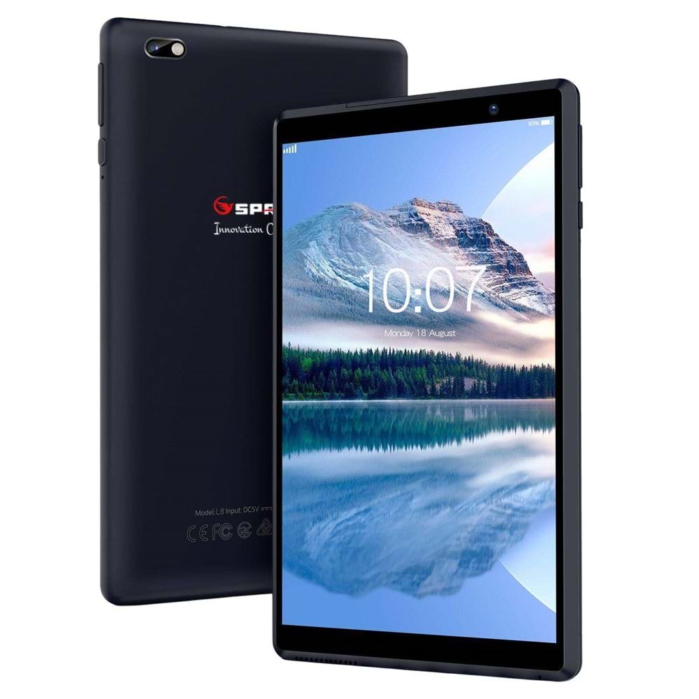 Sprange L8 8 İnç 3GB Ram 64GB Dahili Hafıza Tablet Mavi