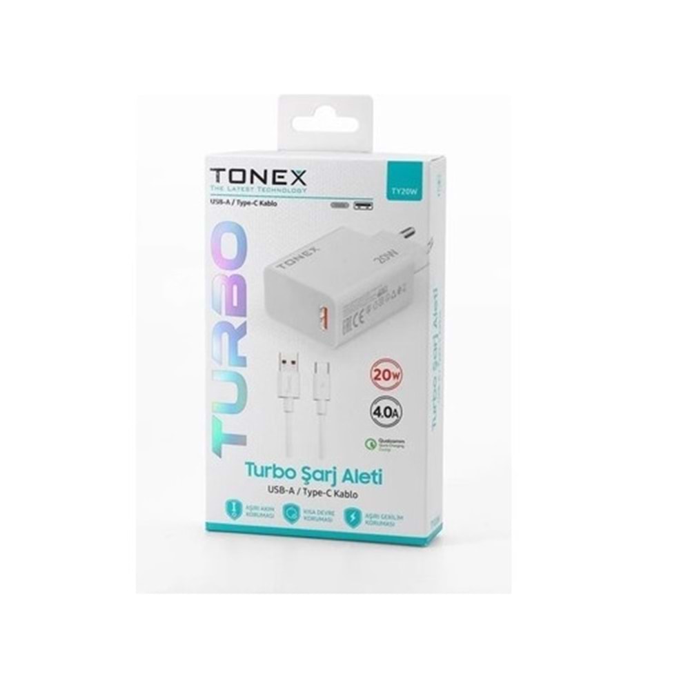 Tonex M20W 20w 4A Mikro Şarj Seti