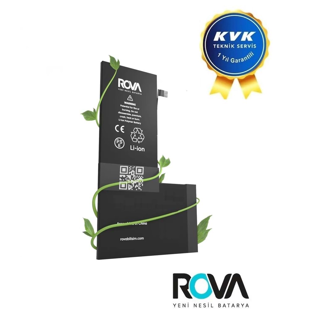 Rova İphone 11 Batarya 3500 Mah Güçlendirilmiş