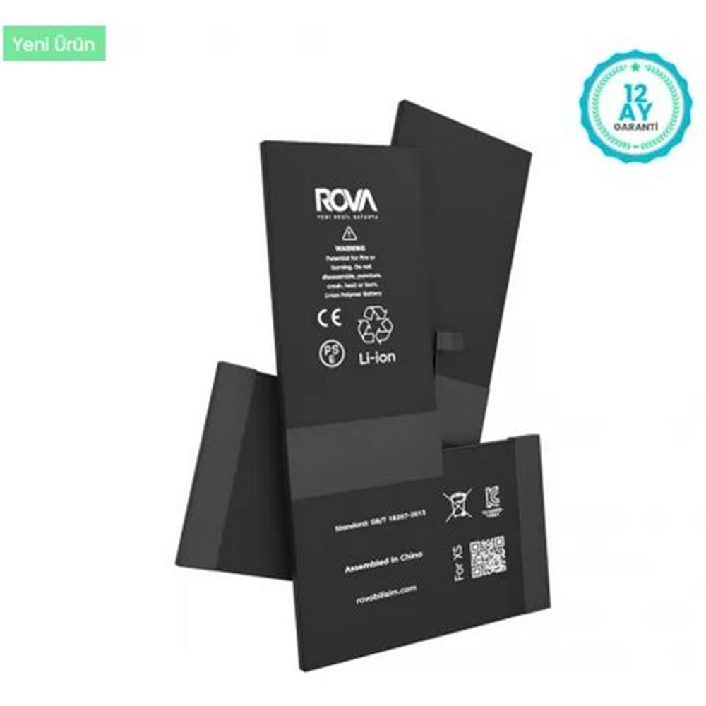 Rova İphone Xs Batarya 3010 Mah Güçlendirilmiş