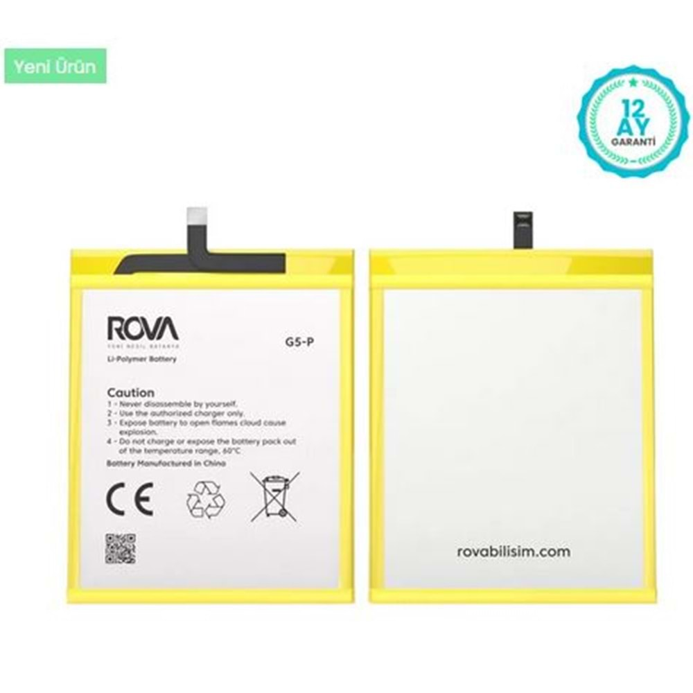 Rova General Mobile Gm5 Plus Batarya 3100 Mah