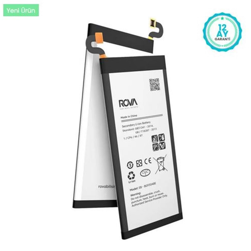 Rova Samsung S7 Sm-G930 Batarya 3000 Mah