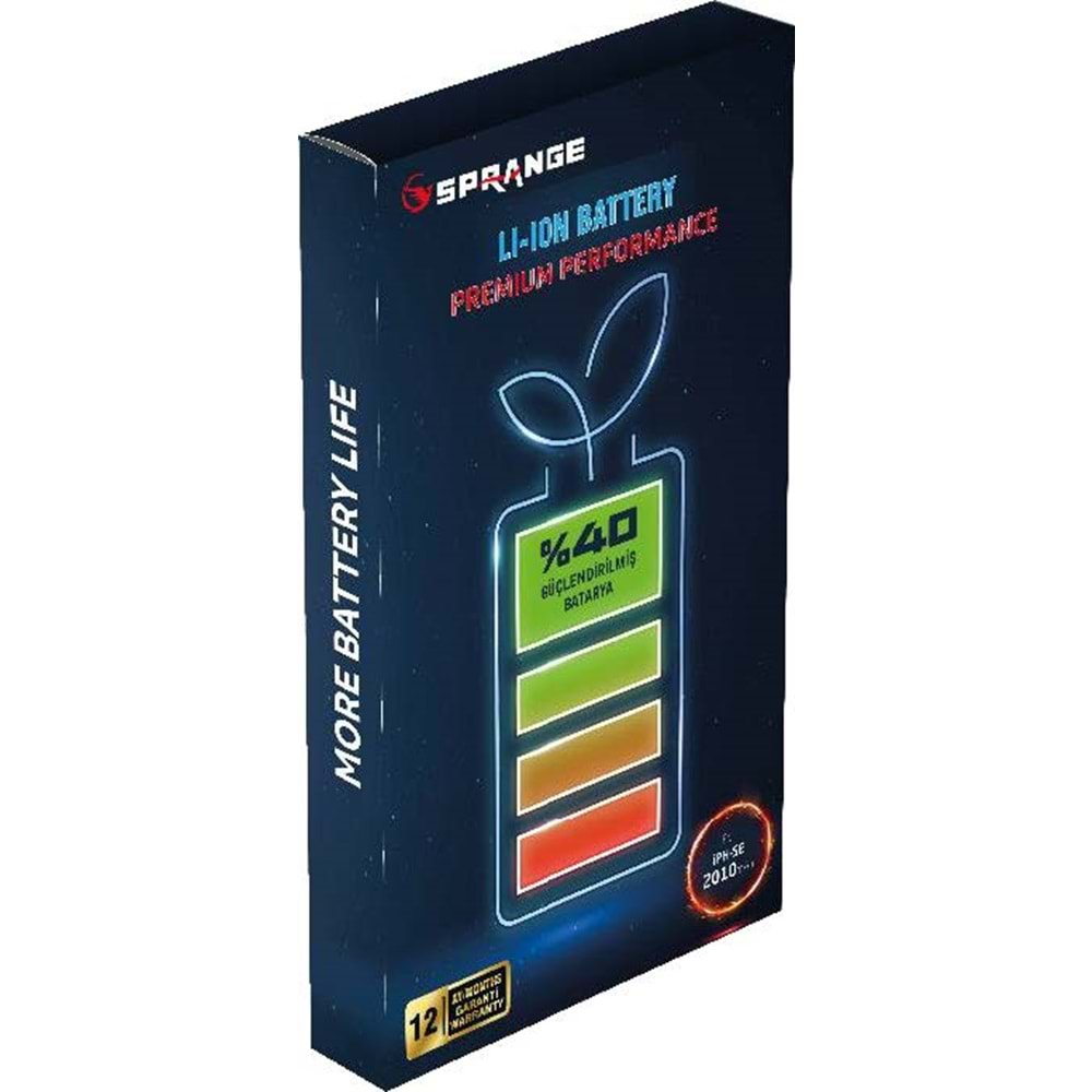 Sprange SB11 İphone 11 3520 mAh %40 Güçlendirilmiş Batarya